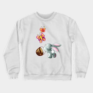 Bunny Rabbit for Happy Easter - Women/Kids T Shirt Crewneck Sweatshirt
